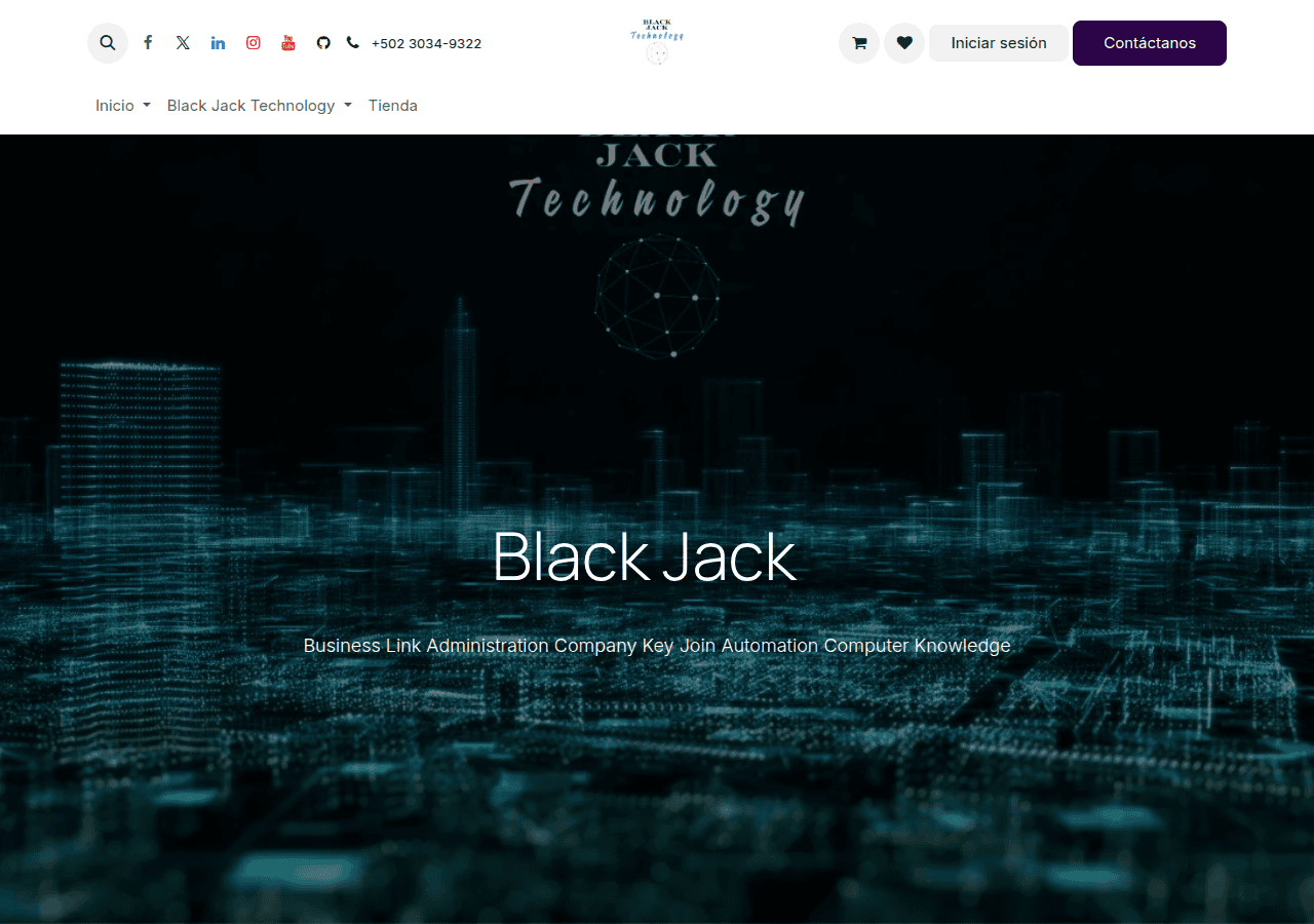 Screenshot of odoo.com