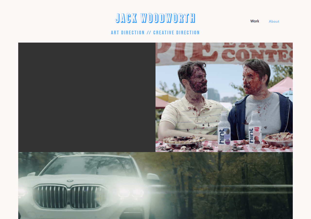 Screenshot of jackwoodworth.com