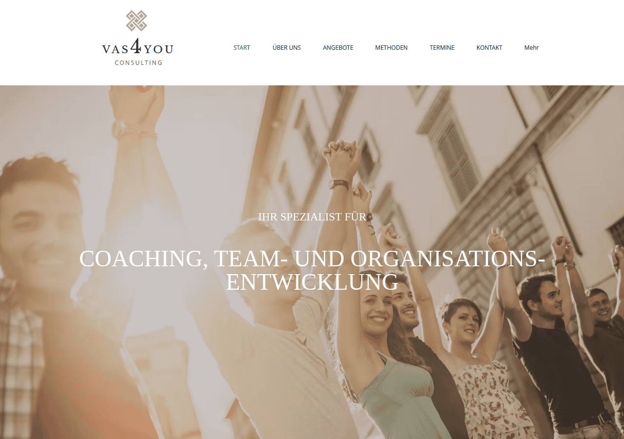 Screenshot of vas4you.ch