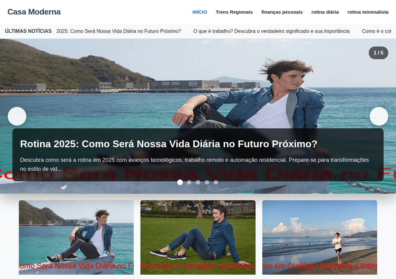 Screenshot of casamodernaua.com.br
