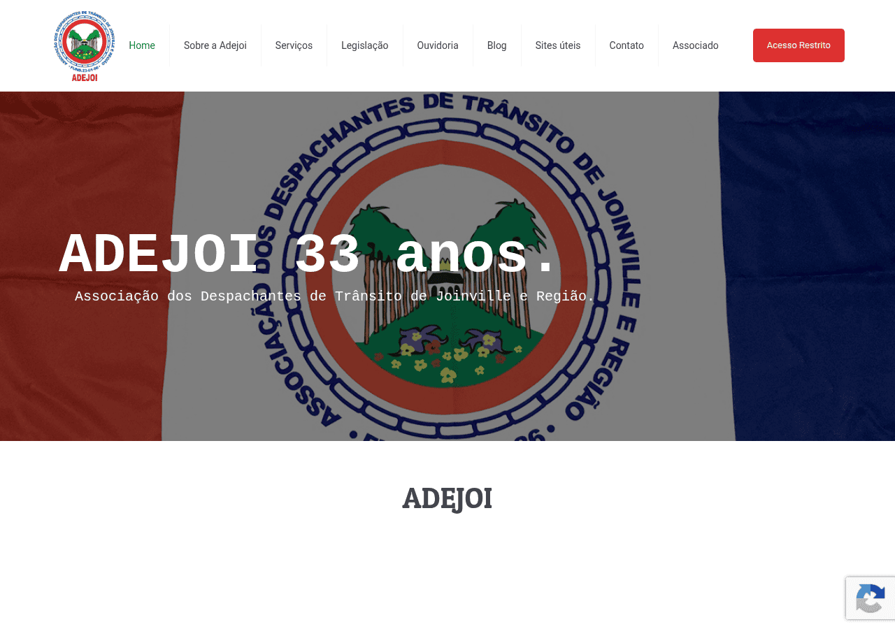 Screenshot of adejoi.com.br