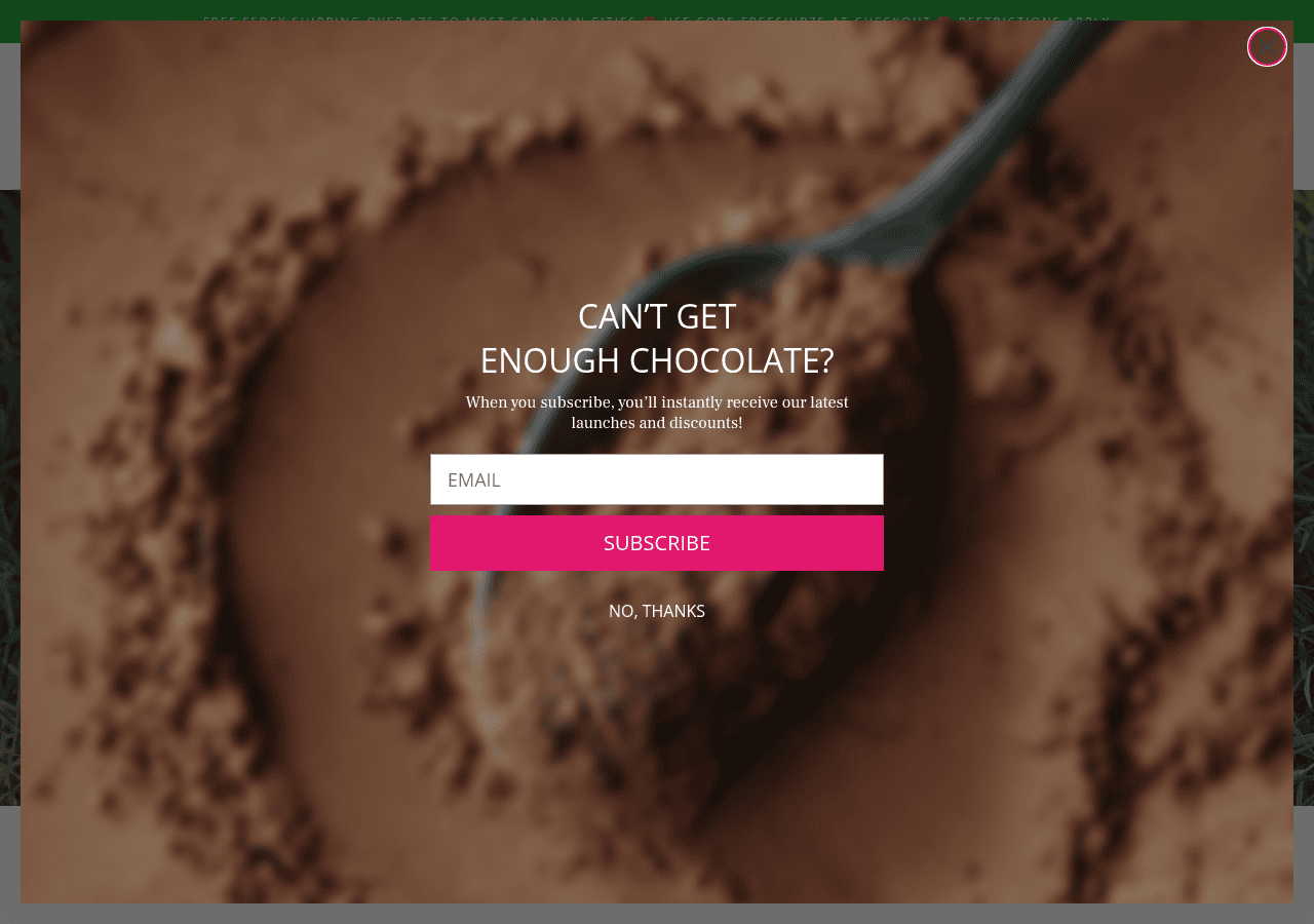 Screenshot of cococochocolatiers.com