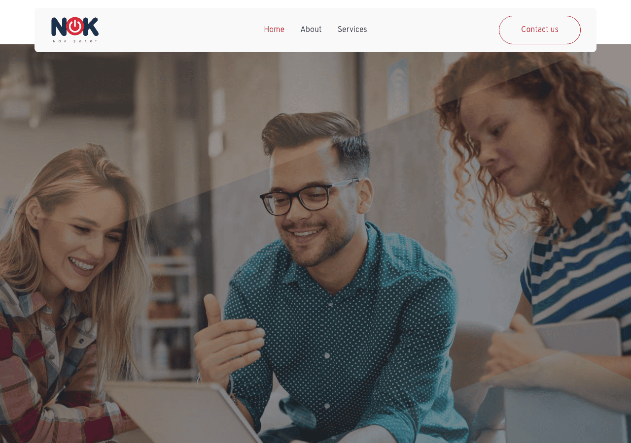 Screenshot of noksmart.com