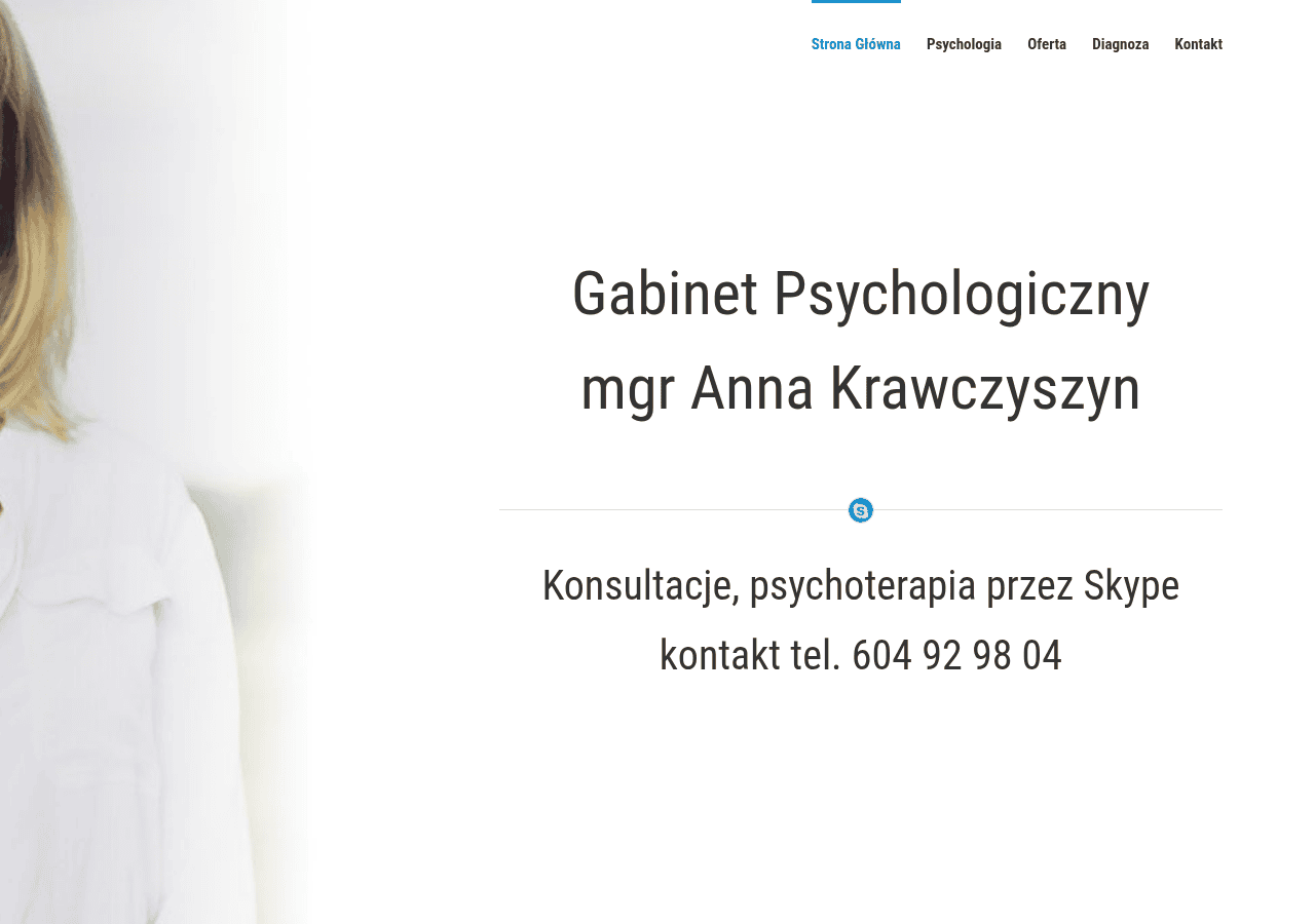 Screenshot of psycholog-jeleniagora.pl