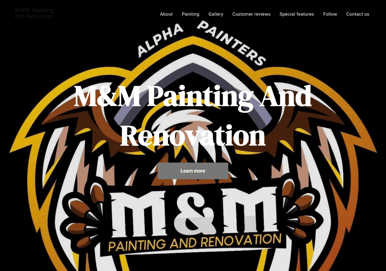Screenshot of mmpaintingrenovation.com