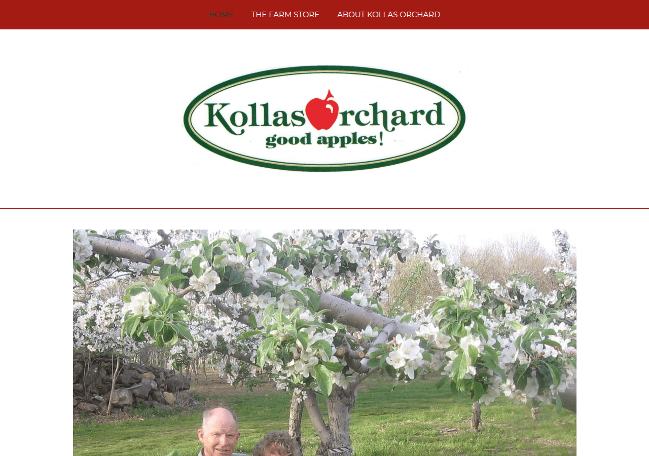 Screenshot of kollasorchardct.com