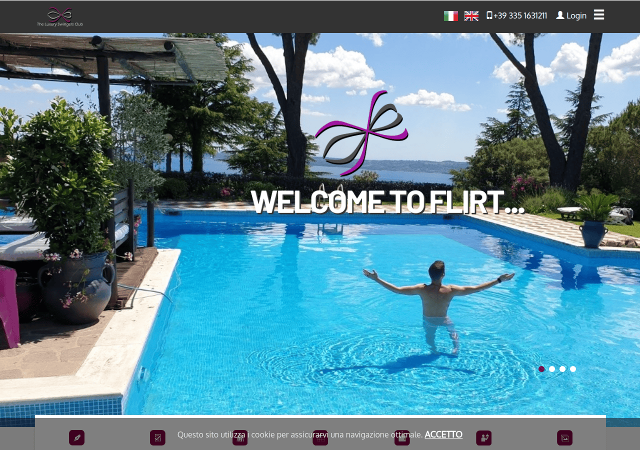 Screenshot of flirtclub.it