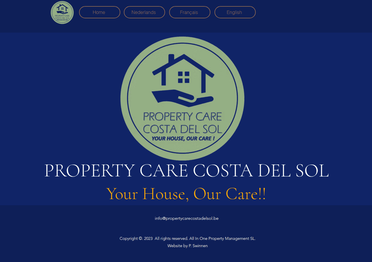 Screenshot of propertycarecostadelsol.be