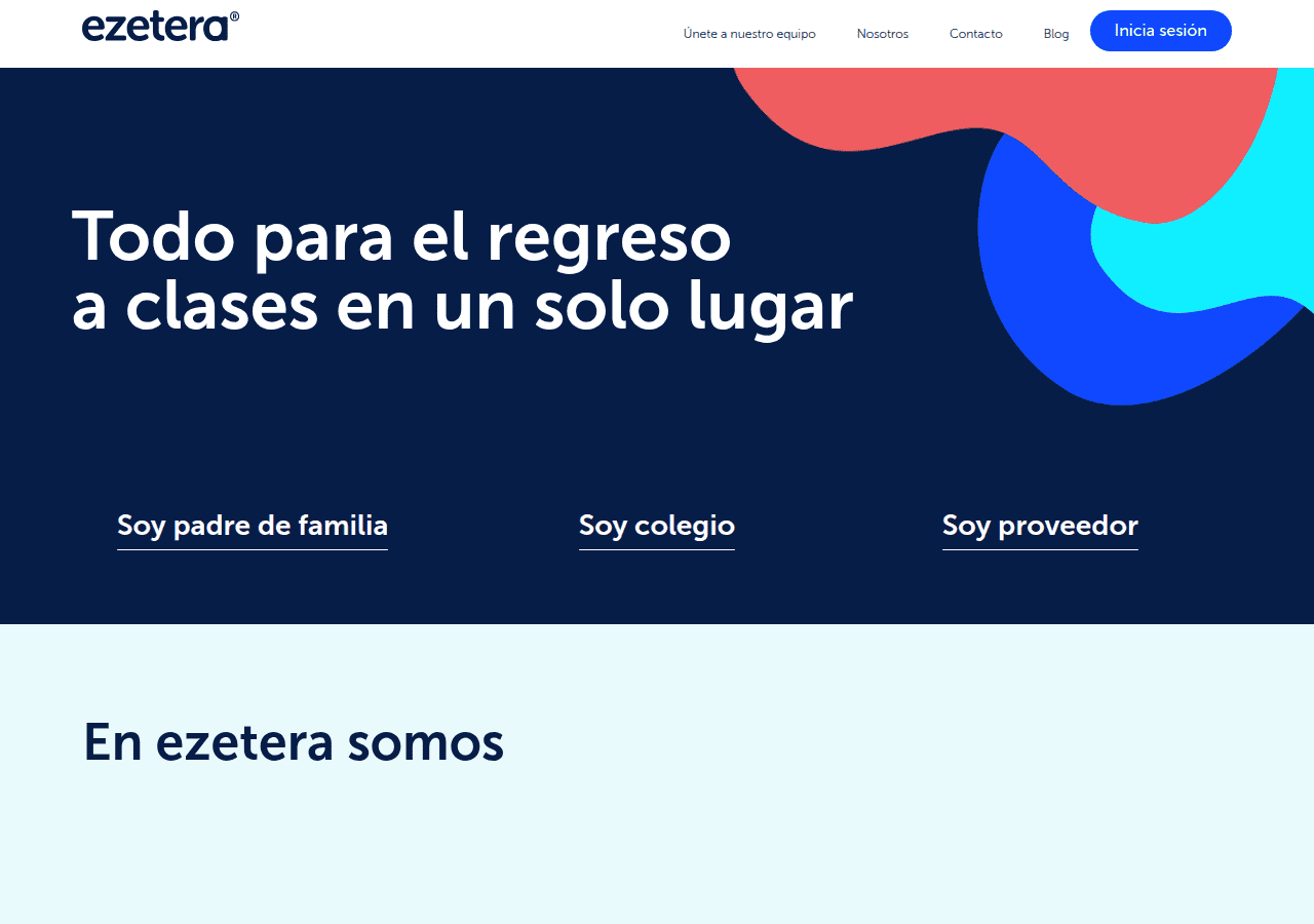 Screenshot of ezetera.com