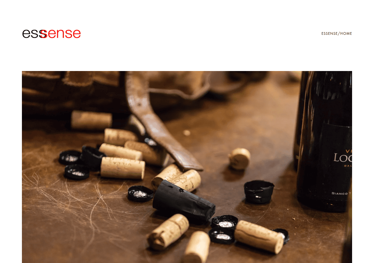 Screenshot of essense.ch