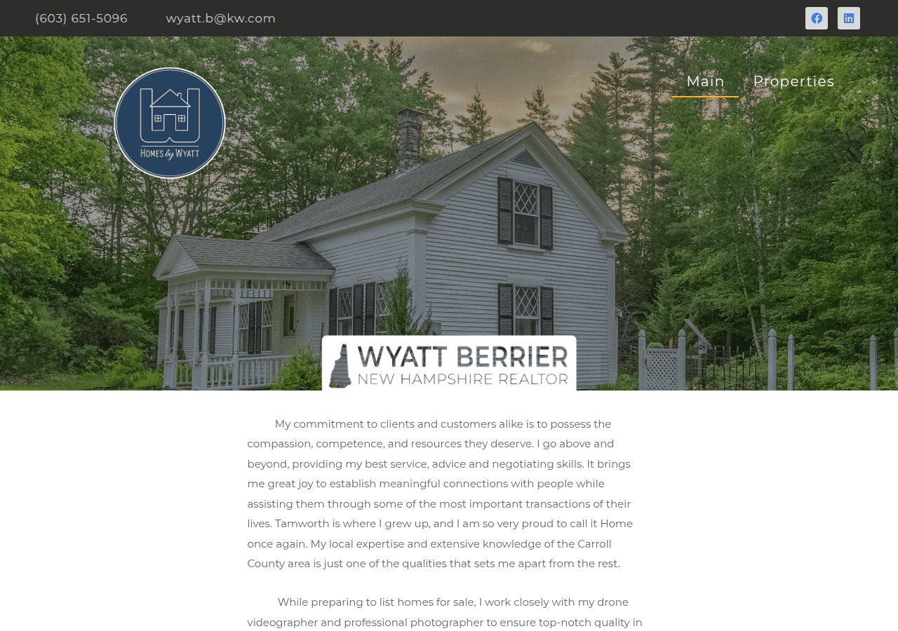 Screenshot of homesbywyatt.com