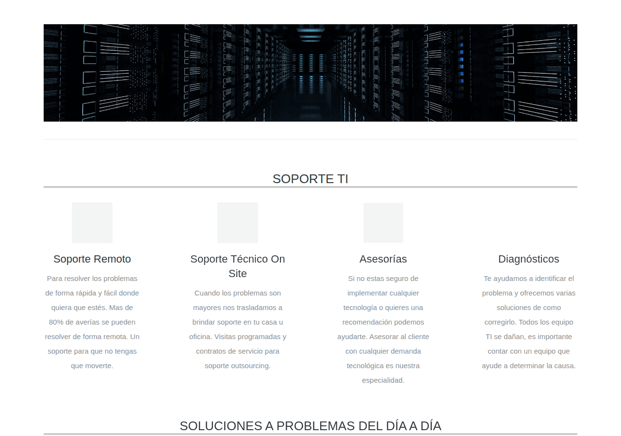 Screenshot of trservicios.com