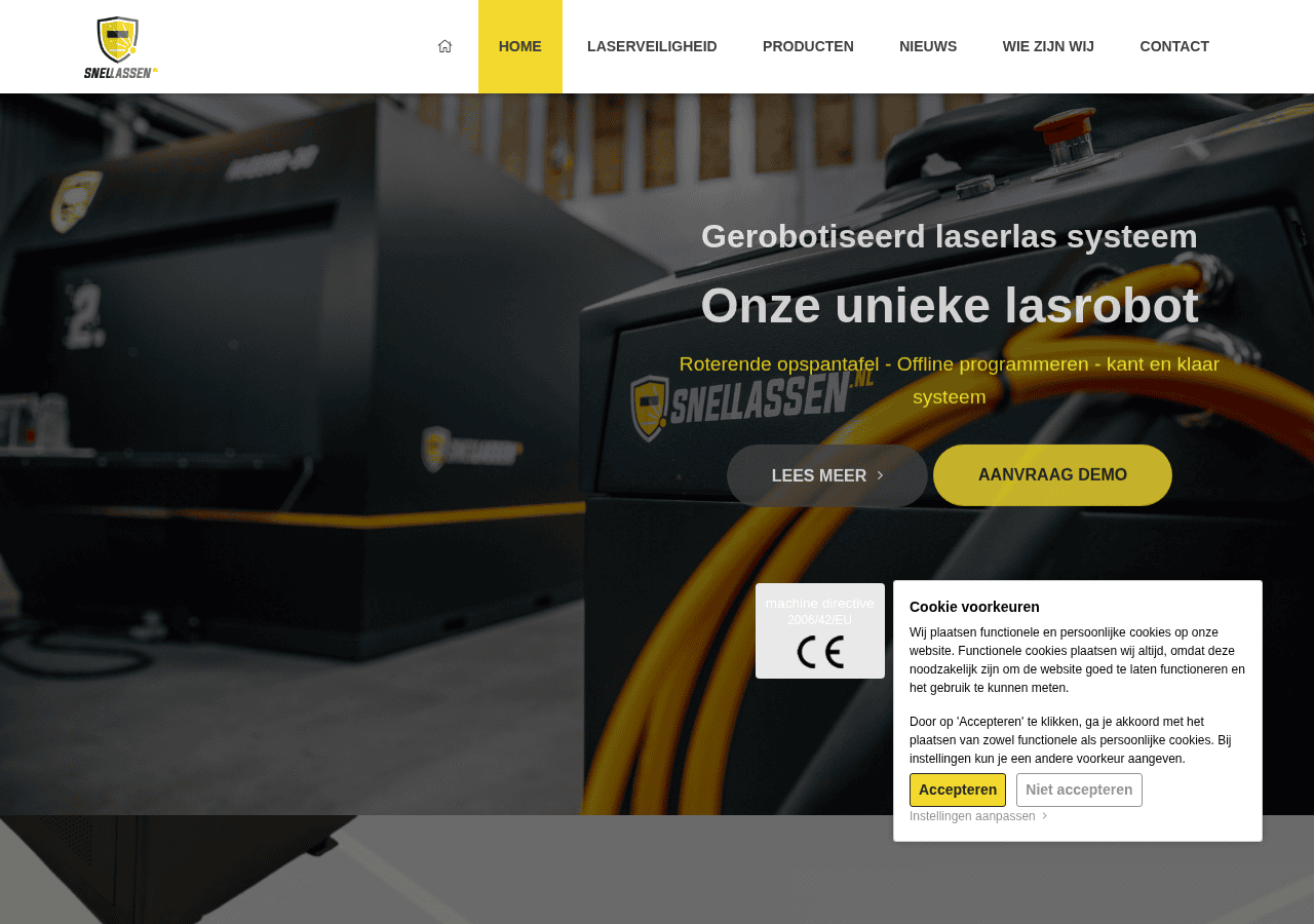 Screenshot of snellassen.nl