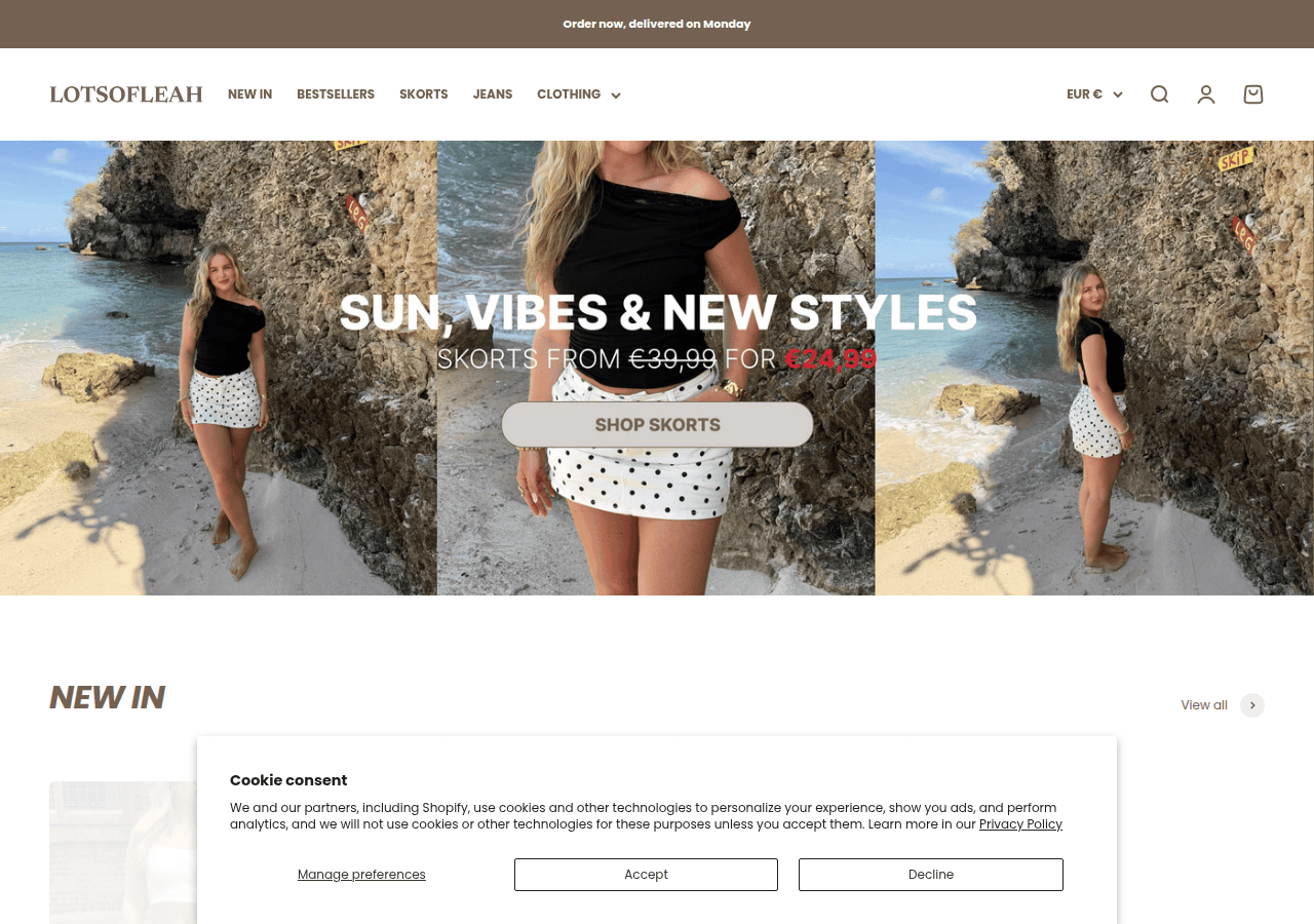 Screenshot of lotsofleah.de