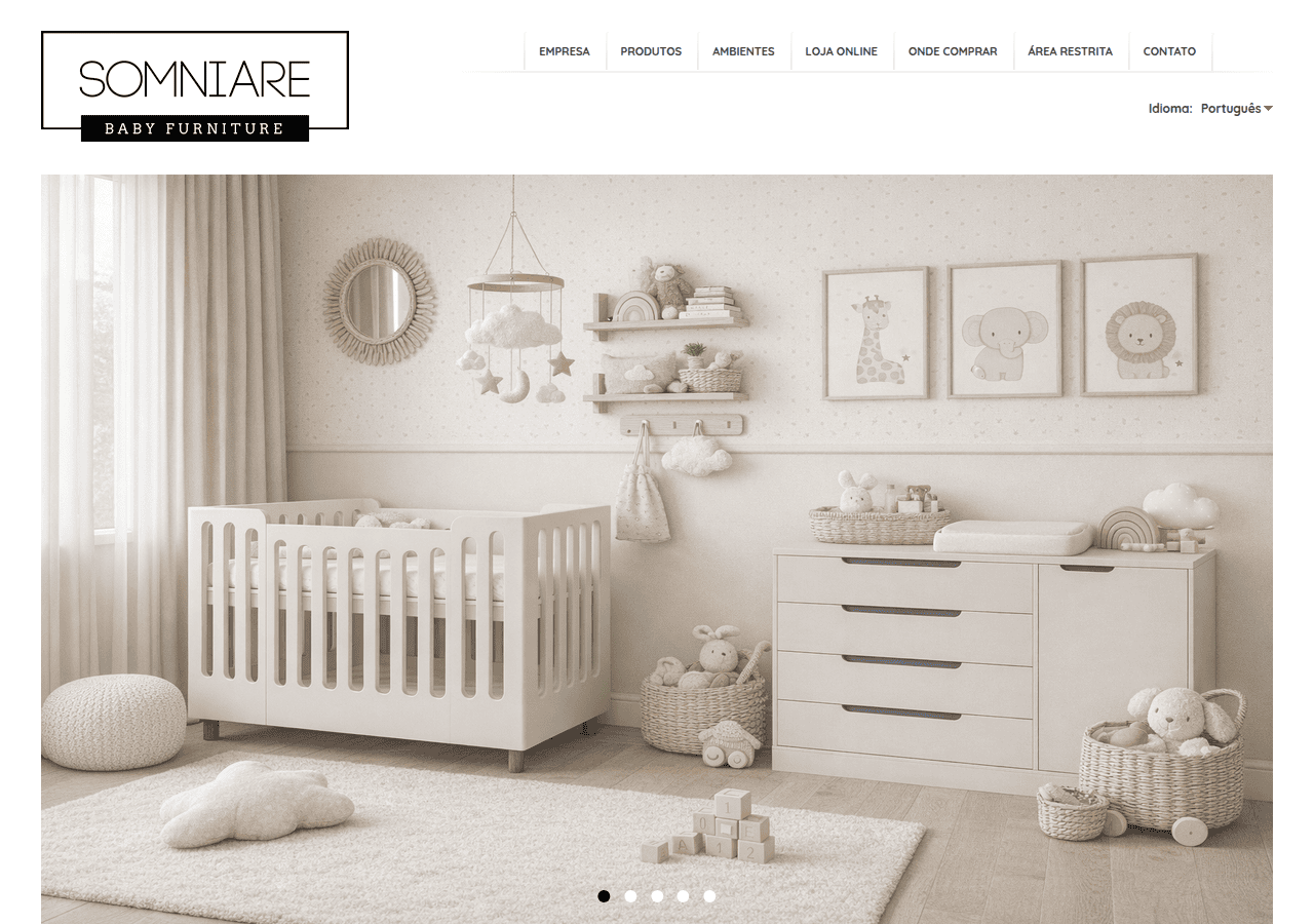 Screenshot of somniare.com.br