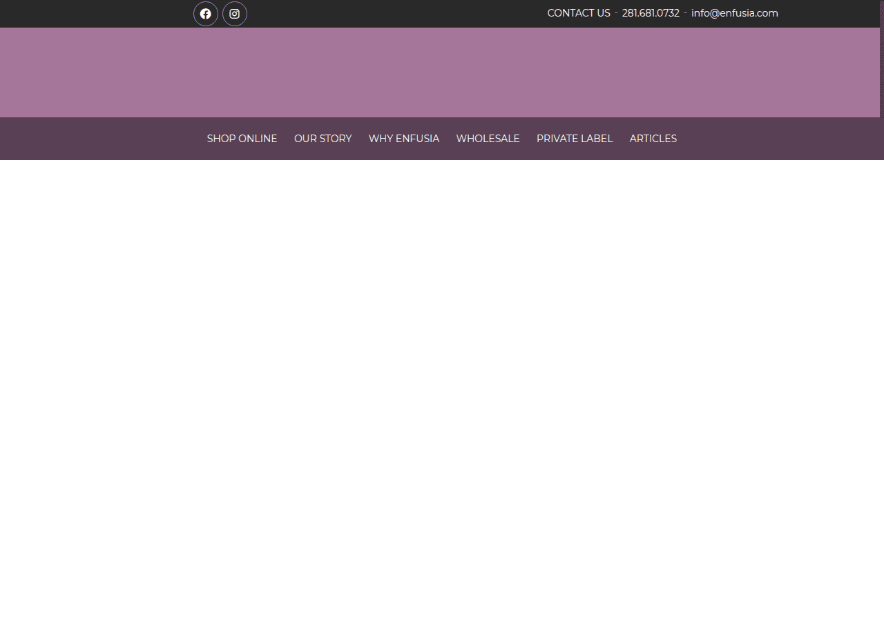 Screenshot of enfusia.com