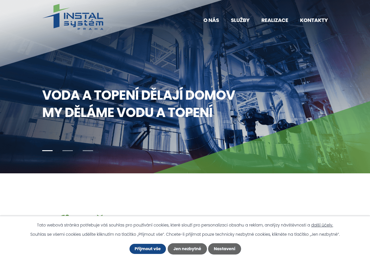 Screenshot of instalsystem.cz