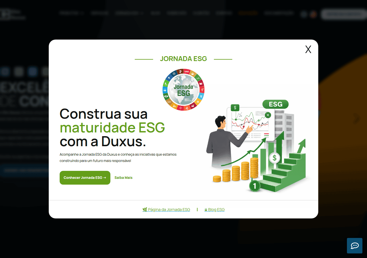 Screenshot of duxus.com.br