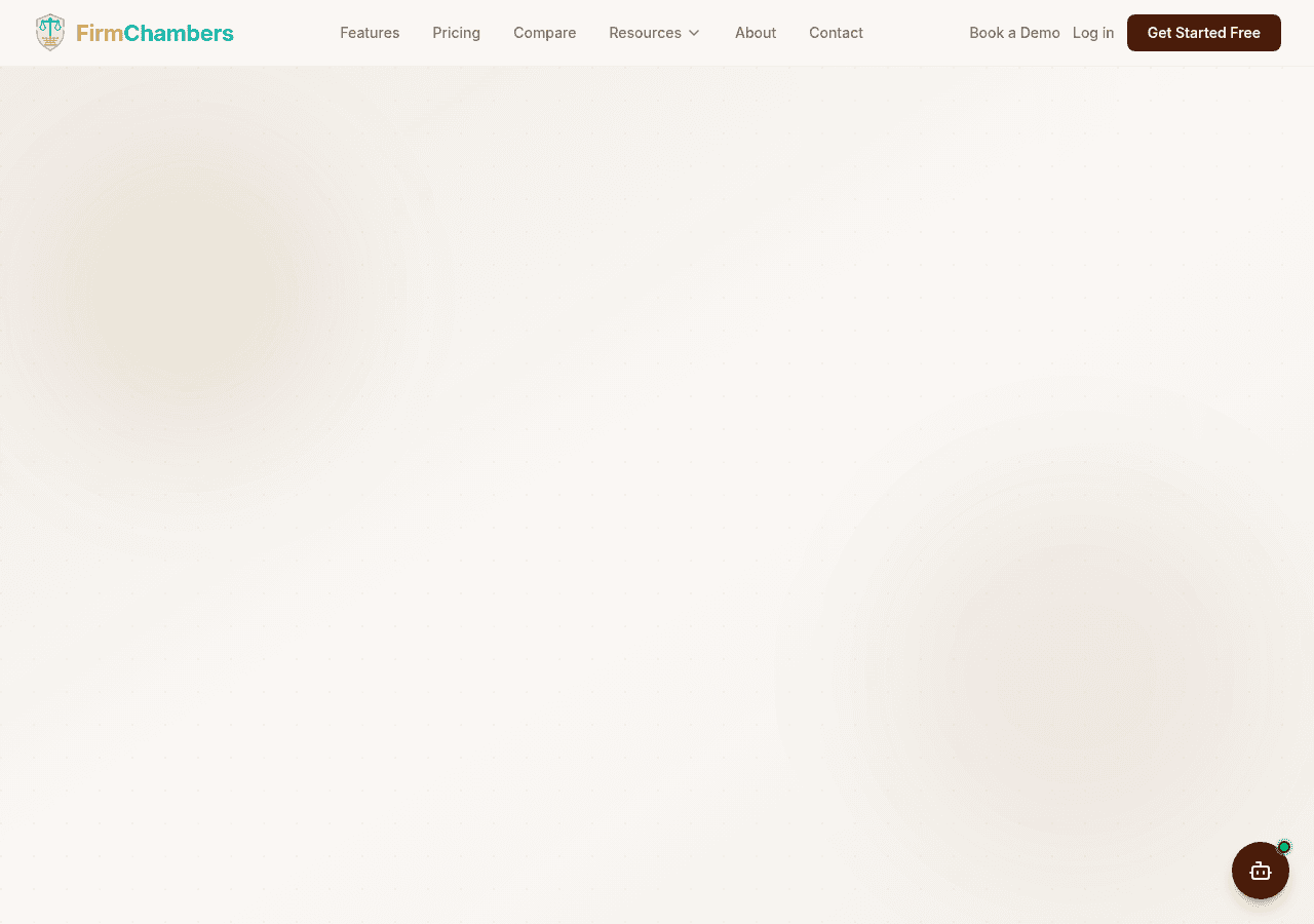 Screenshot of firmchambers.com