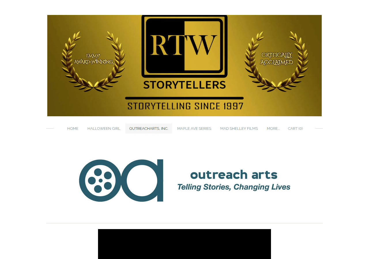 Screenshot of rtwfilms.com