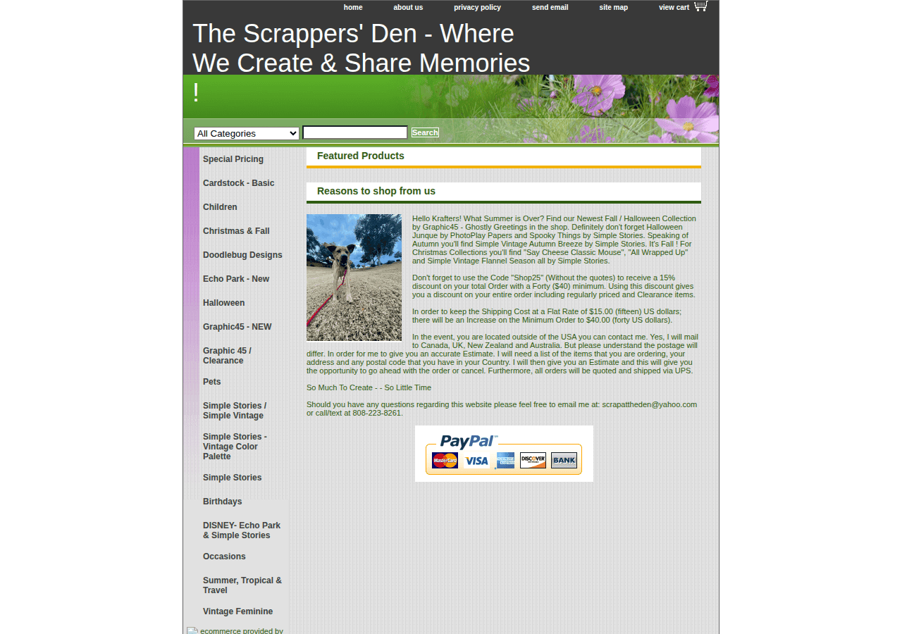 Screenshot of scrapattheden.com