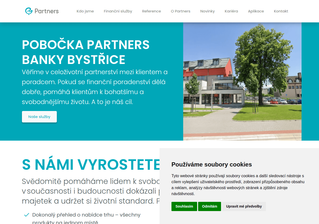 Screenshot of pmbystrice.cz