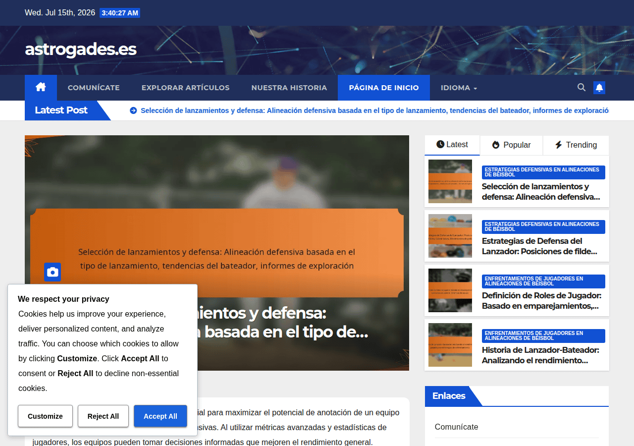 Screenshot of astrogades.es