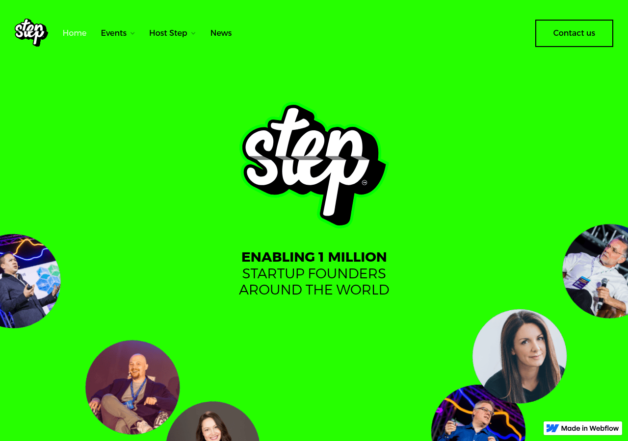 Screenshot of stepconference.com