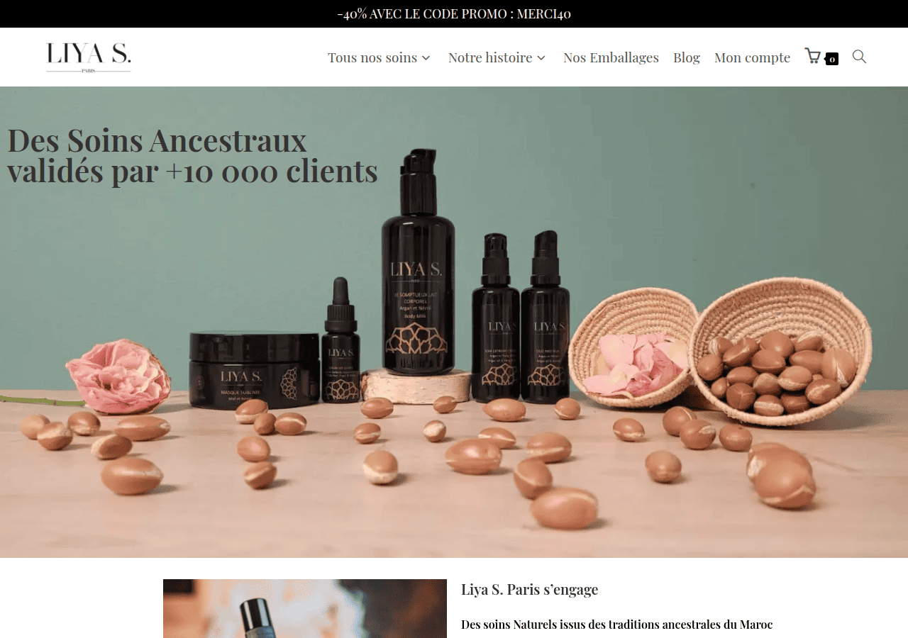 Screenshot of liya-s.com