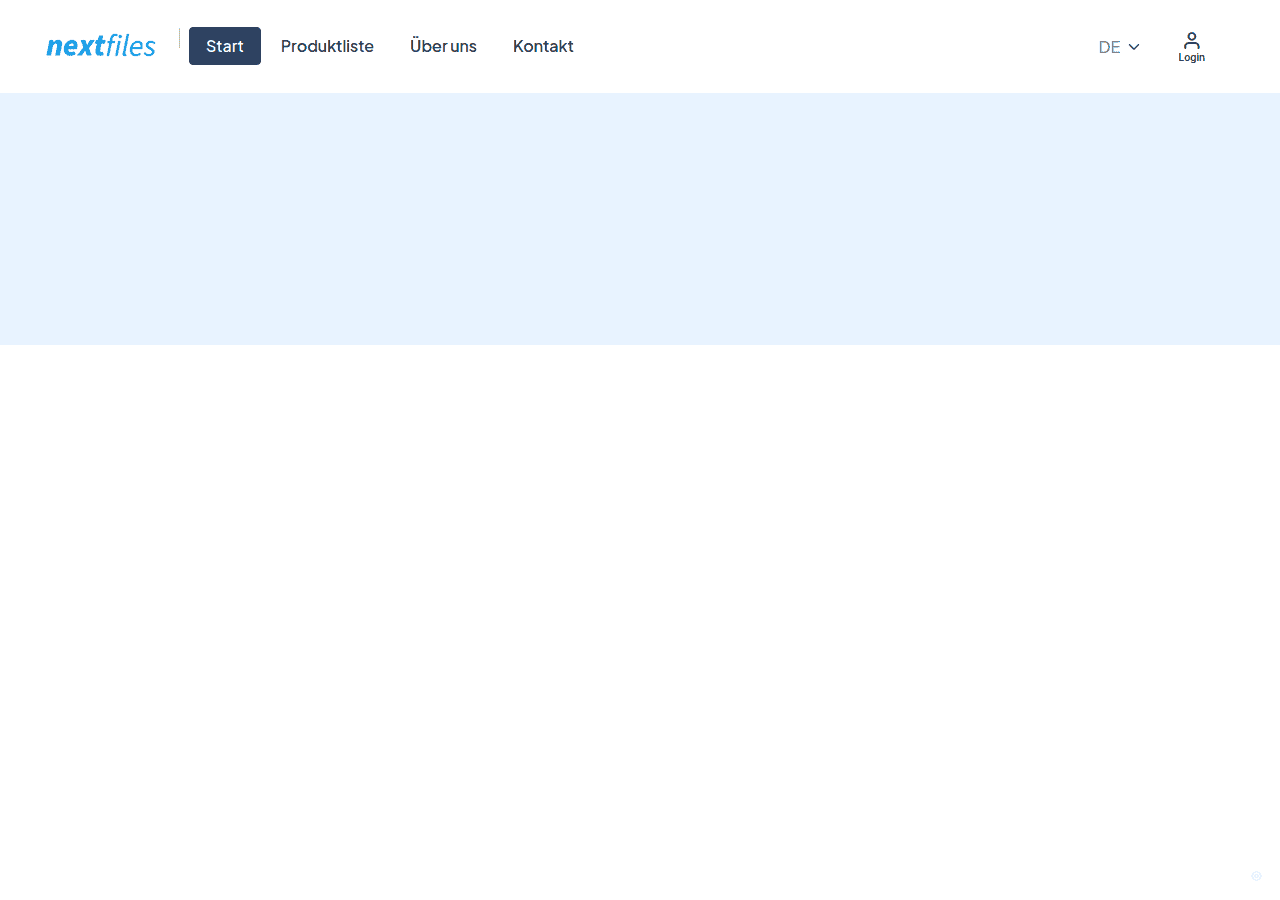 Screenshot of nextfiles.one