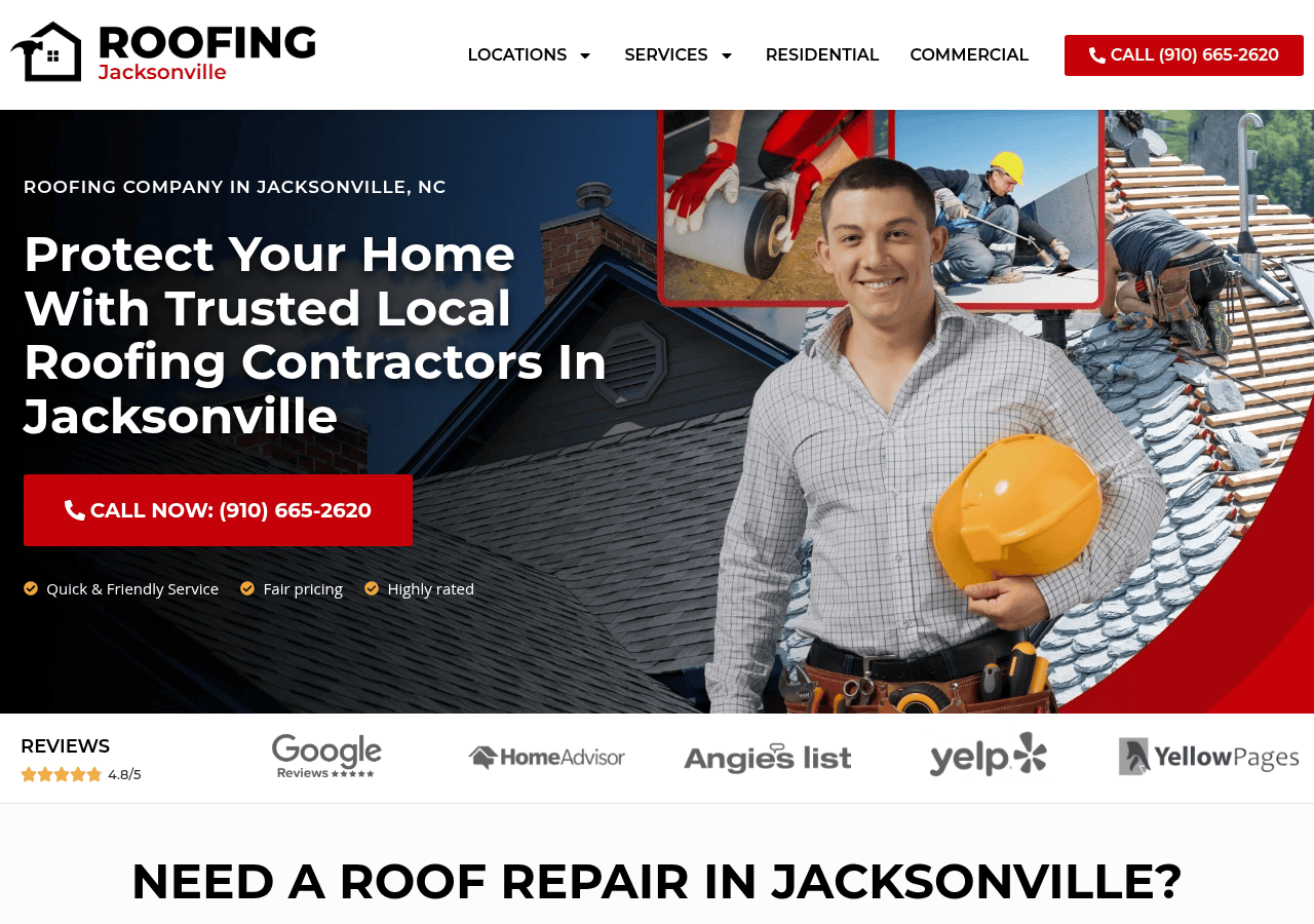 Screenshot of jacksonvilleroofdogs.com