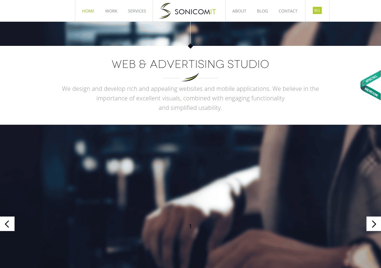 Screenshot of sonicomit.com