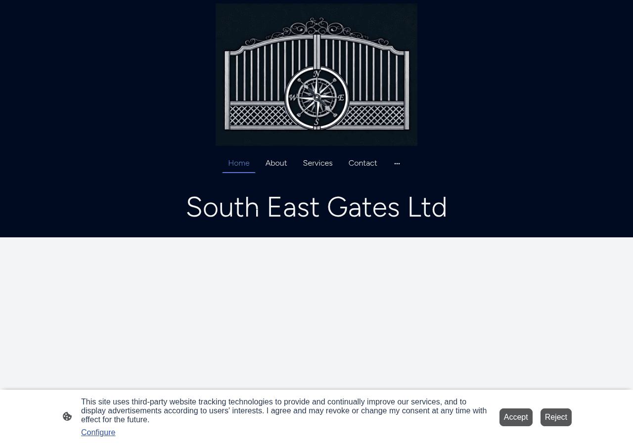 Screenshot of southeastgates.co.uk