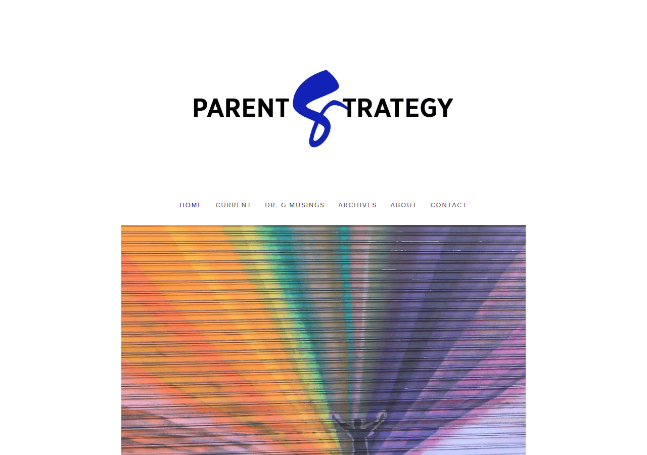 Screenshot of parentstrategy.group