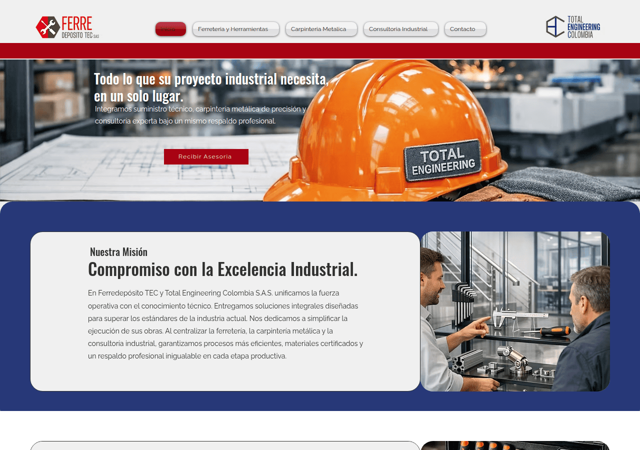 Screenshot of ferreteriadomicilioenfunza.com