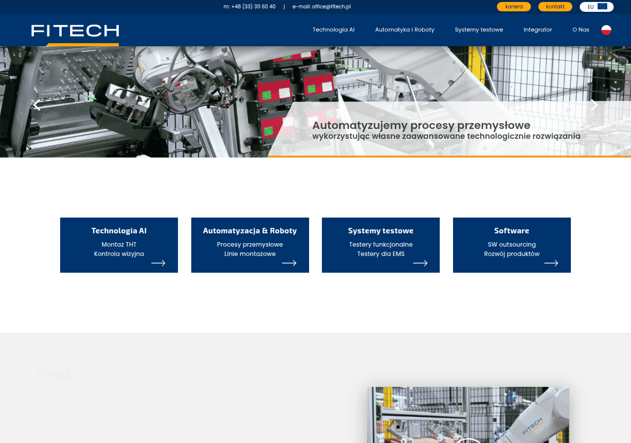 Screenshot of fitech.pl