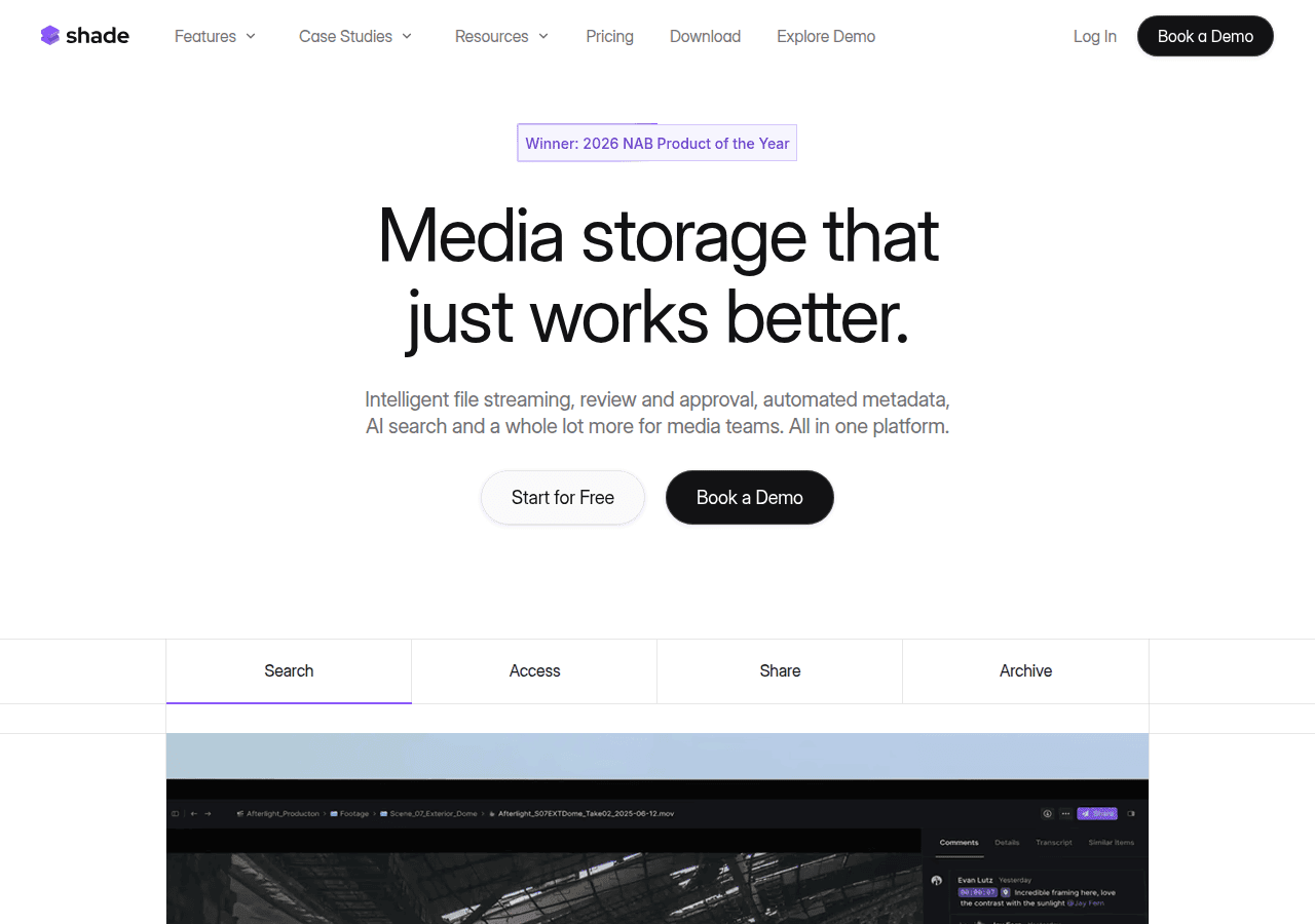 Screenshot of shade.inc