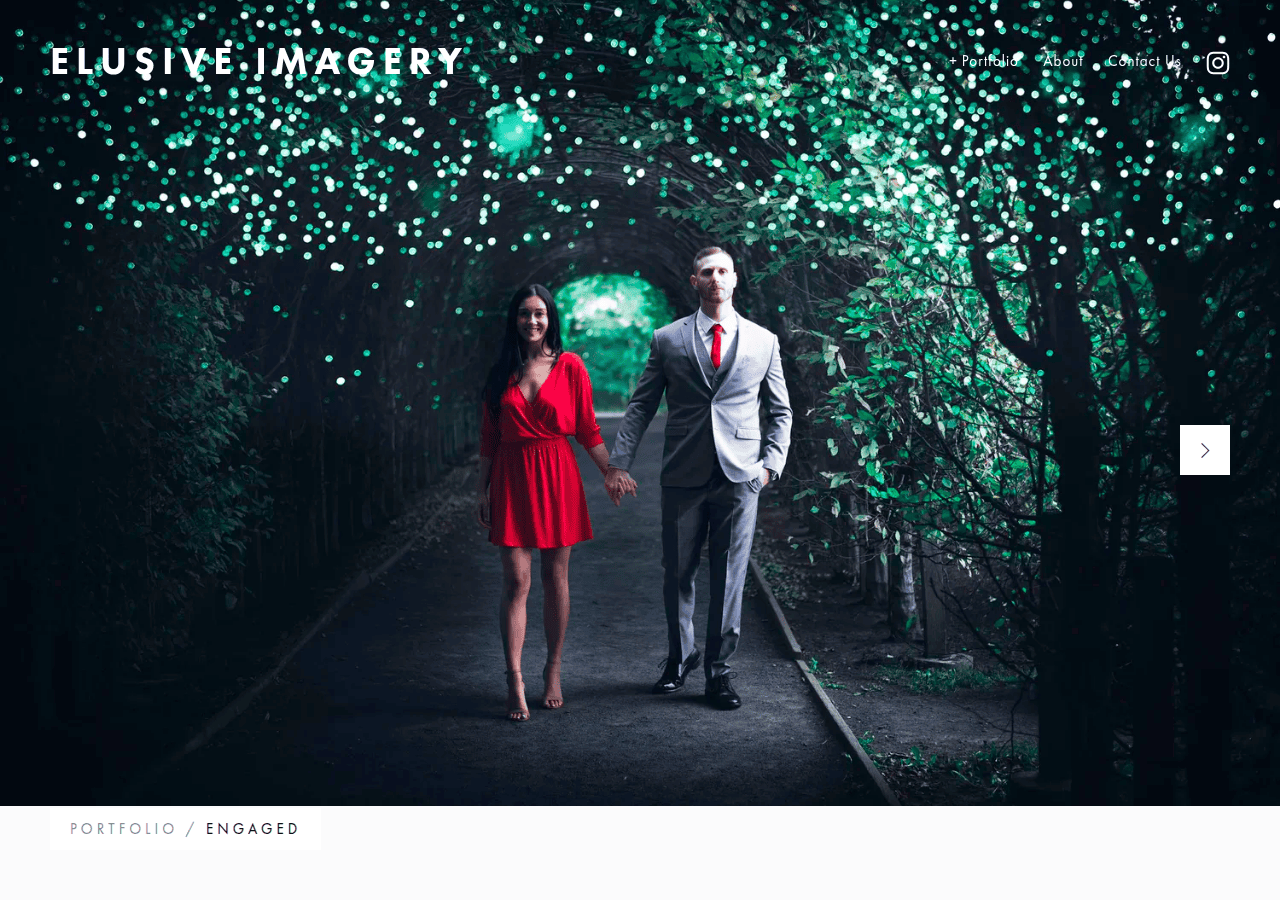 Screenshot of elusiveimagery.com