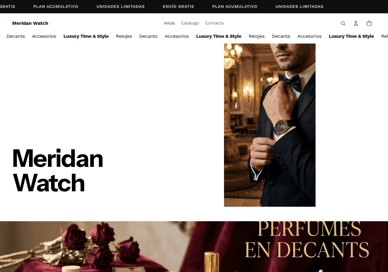 Screenshot of meridanwatch.com