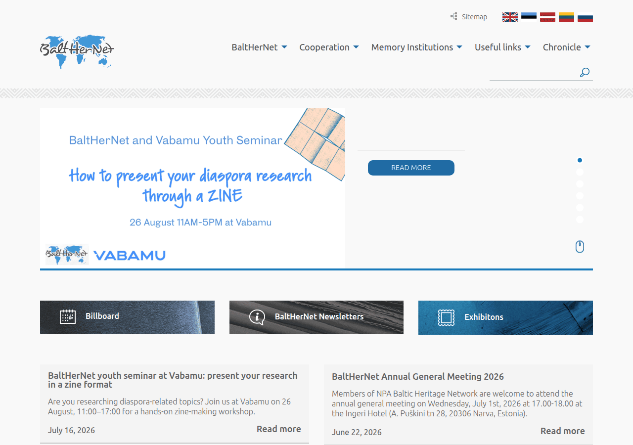 Screenshot of balther.net
