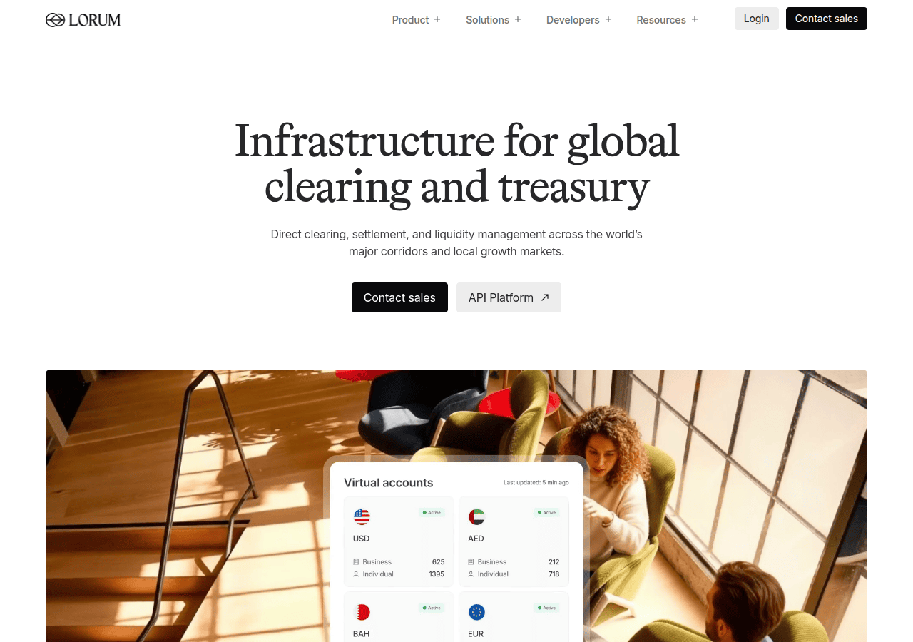 Screenshot of lorum.com