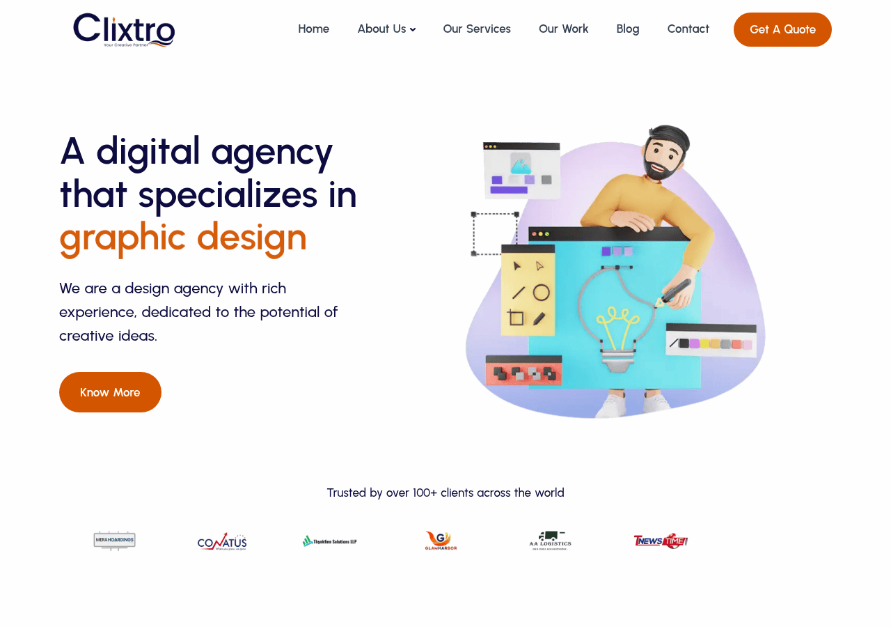 Screenshot of clixtro.com
