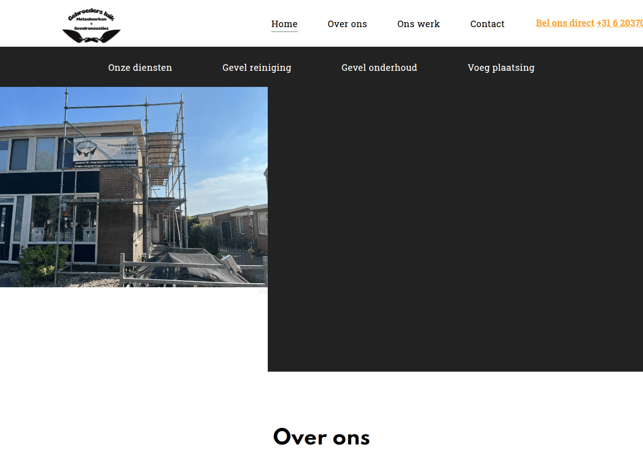 Screenshot of gebroedersluik.nl