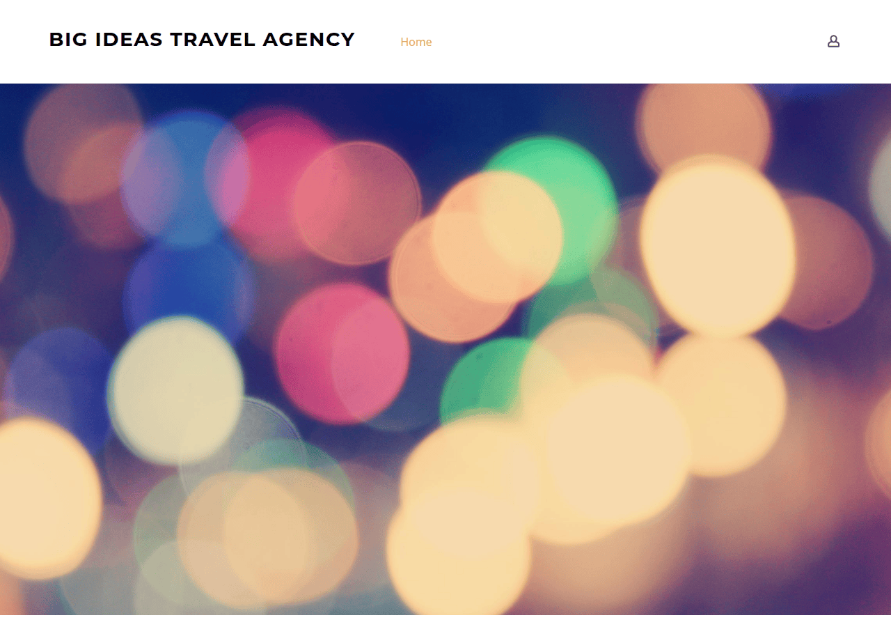 Screenshot of bigideastravelagency.co.uk