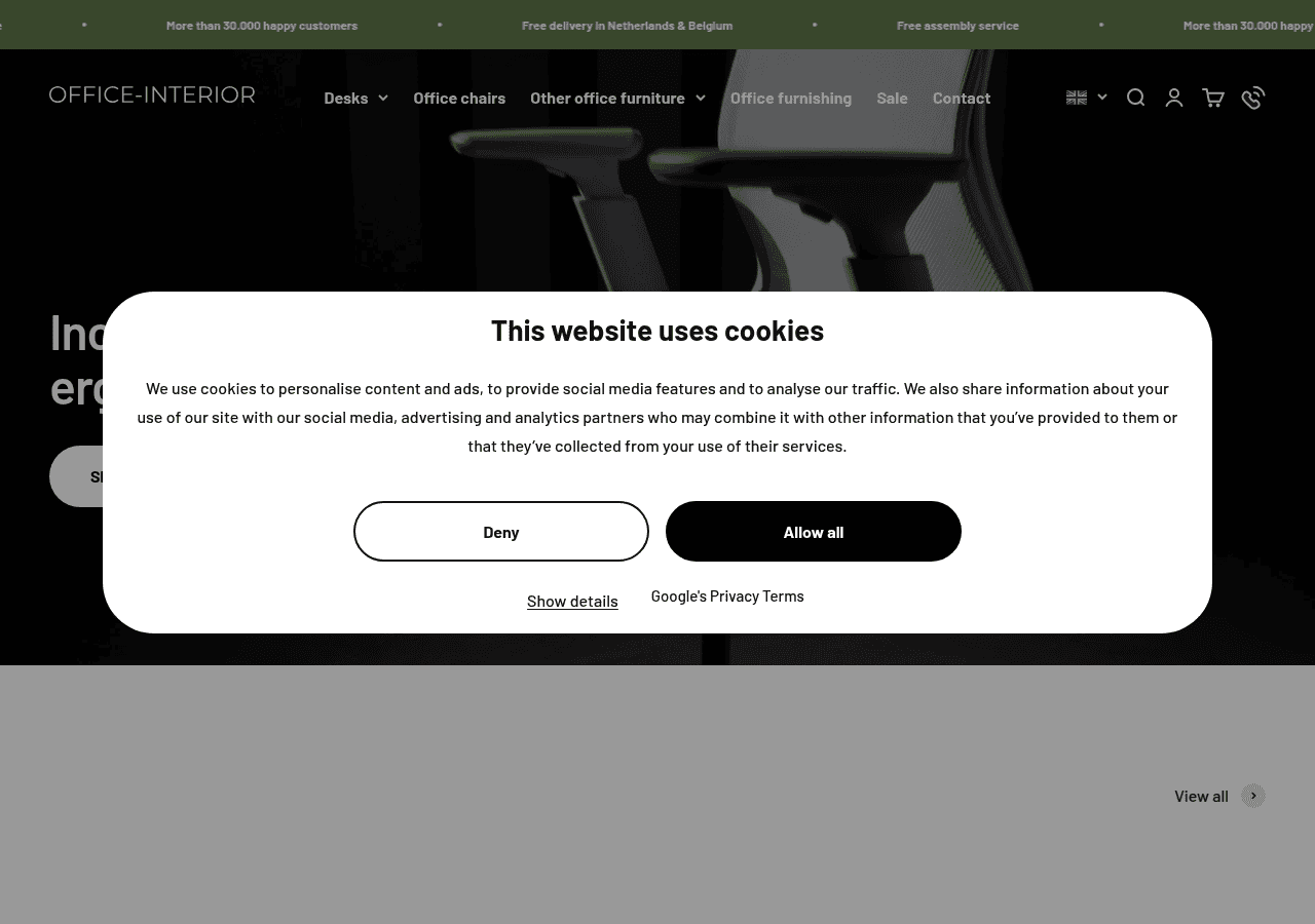 Screenshot of office-interior.com