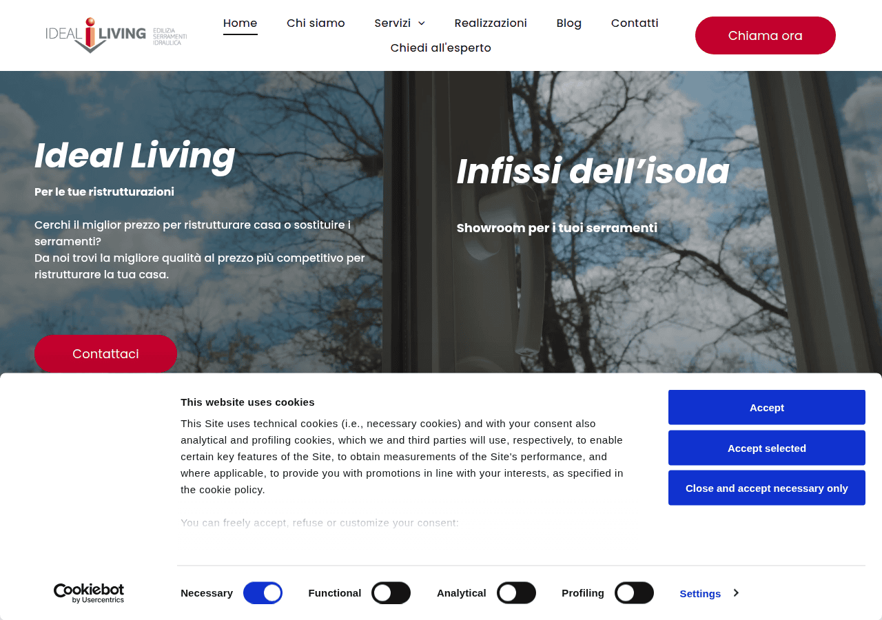 Screenshot of lavoriedilibergamo.com