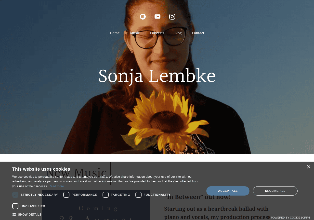Screenshot of sonjalembke.com