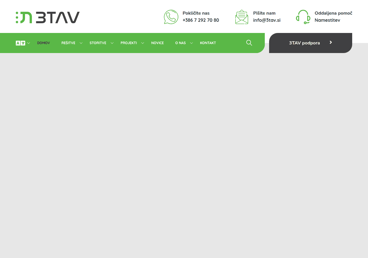 Screenshot of 3tav.si