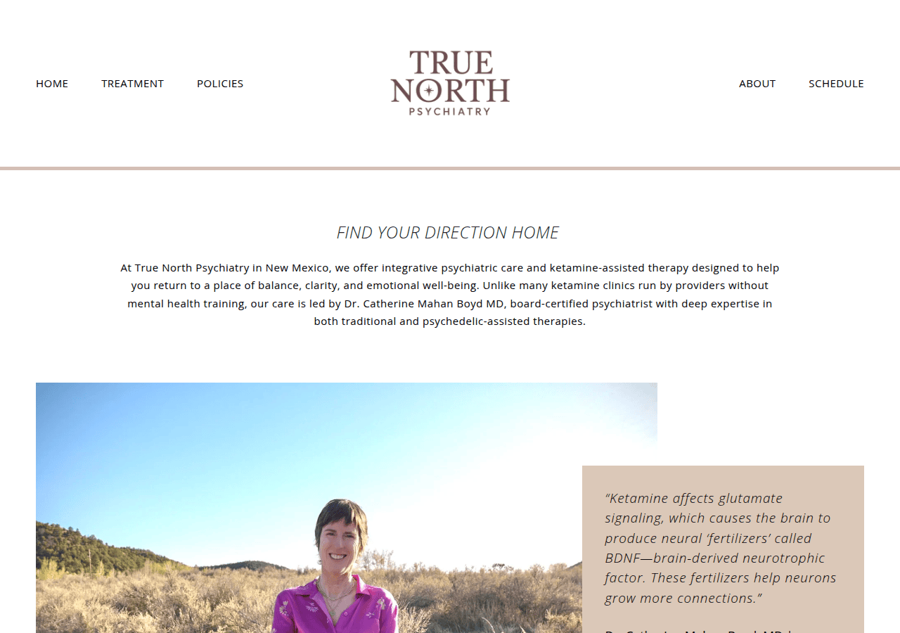 Screenshot of catherinemahanboydmd.com