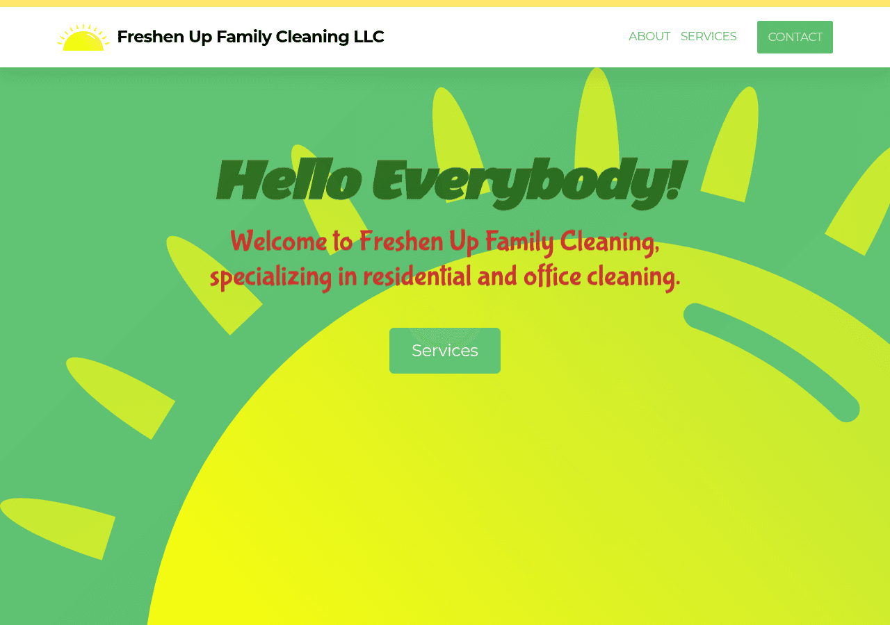 Screenshot of freshenupfamily.com